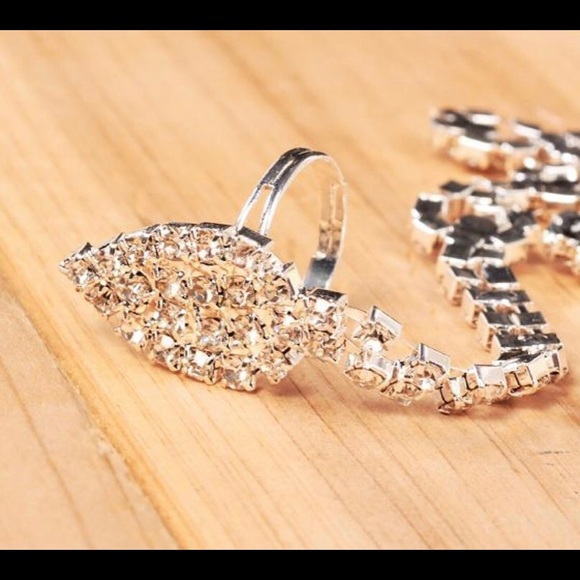 BRAND NEW PAIR of Crystal Barefoot Sandals - Picture 4 of 4